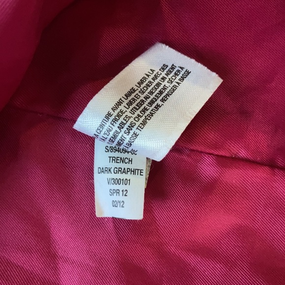 Gap grey trench coat - Picture 7 of 8